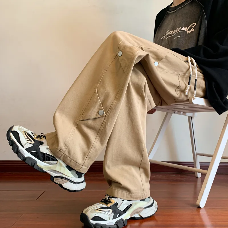 WELTER EXPERIMENT Bootcut Casual Pants Unisex-13