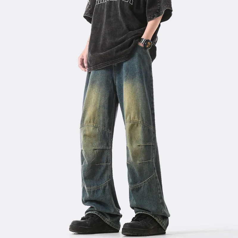 TONYKRZ Jeans Unisex Vintage Blue-3