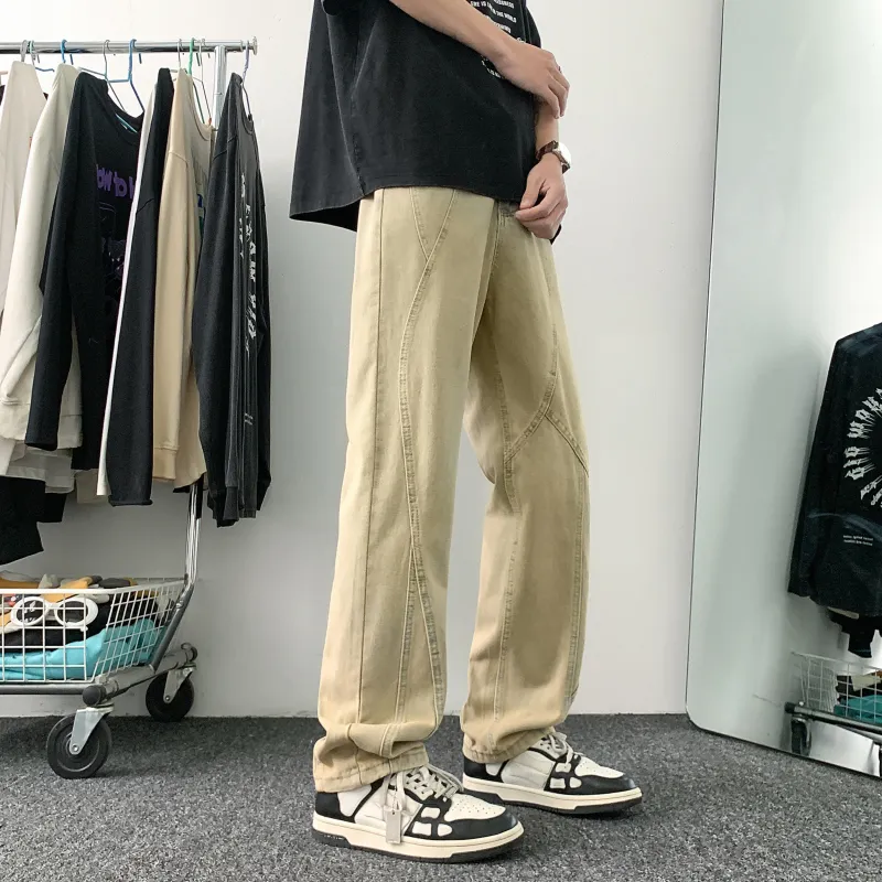 TONYKRZ Jeans Unisex Yellow Mud-5