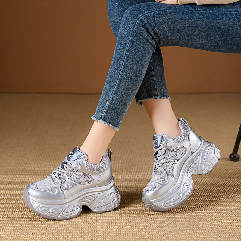 Egger Bird Low Top Chunky Sneakers Women's-7