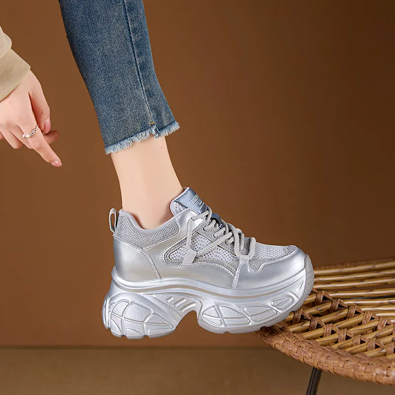 Egger Bird Low Top Chunky Sneakers Women's-6