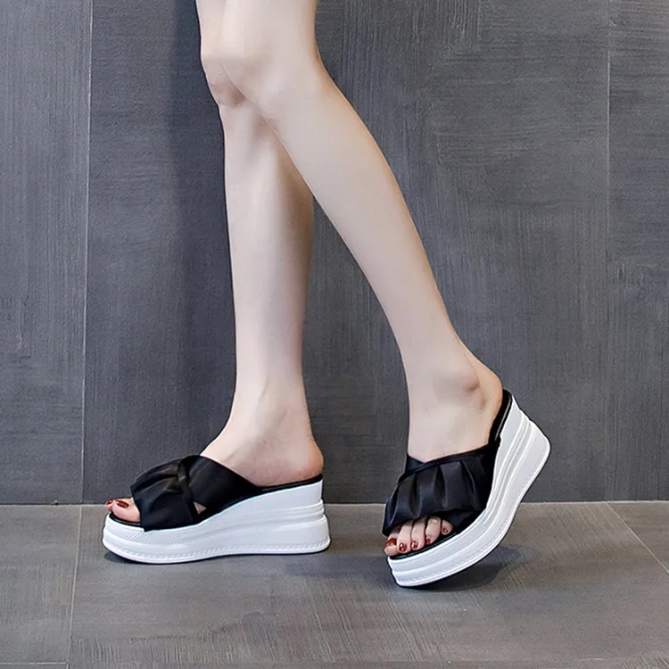 Egger Bird Slide Slippers 8cm Women's-5