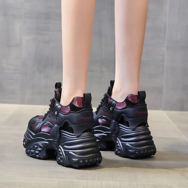 Egger Bird Coverage Low-Top Chunky Sneakers Women's-15