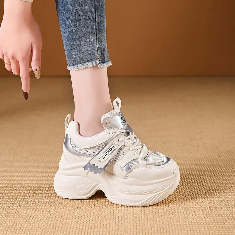 Egger Bird Low Top Chunky Sneakers Women's-6