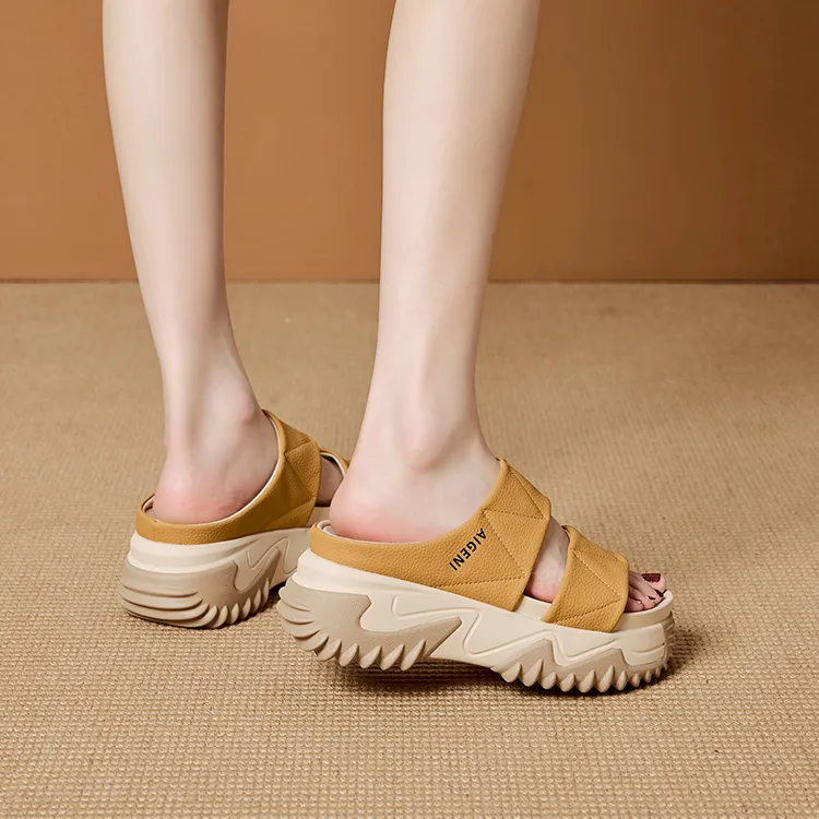 Egger Bird Stitching Abrasion Resistant Quick Dry Slide Slippers Women's-7
