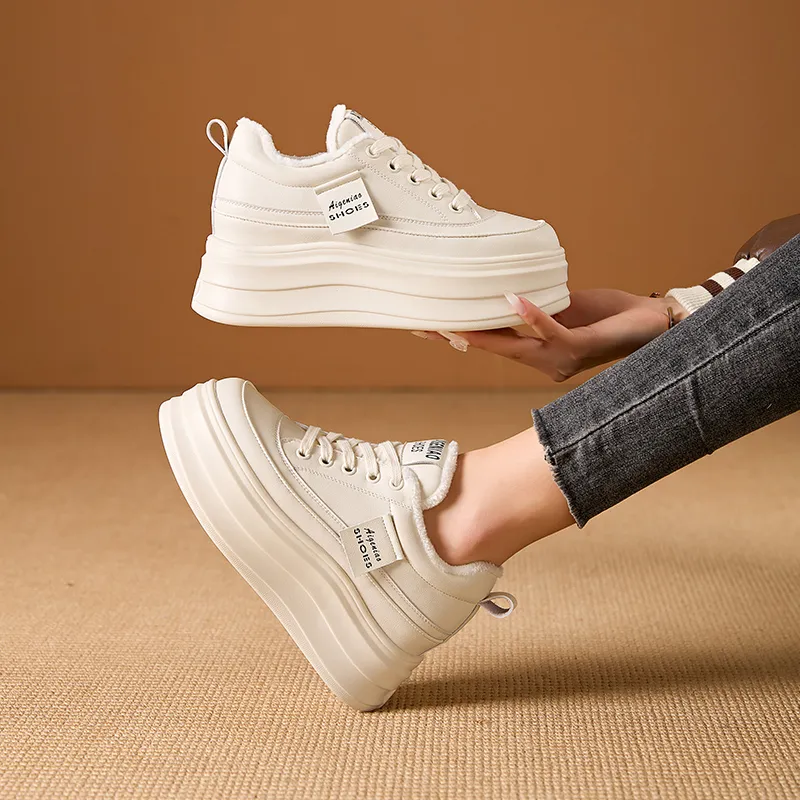Egger Bird Lightweight Height Increasing Low-Top Casual Shoes Women's-5