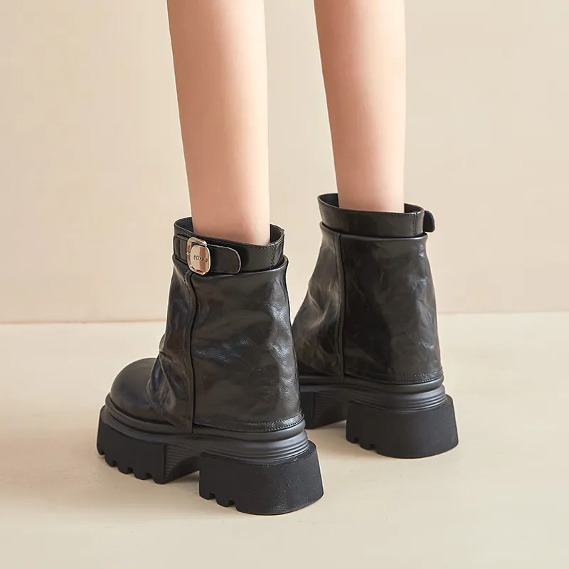 Egger bird Ankle Boots Women's Brown-3