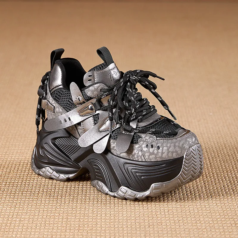 Egger Bird Low Top Chunky Sneakers Women's-11