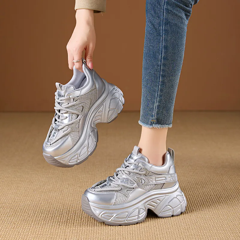 Egger Bird Low Top Chunky Sneakers Women's-7