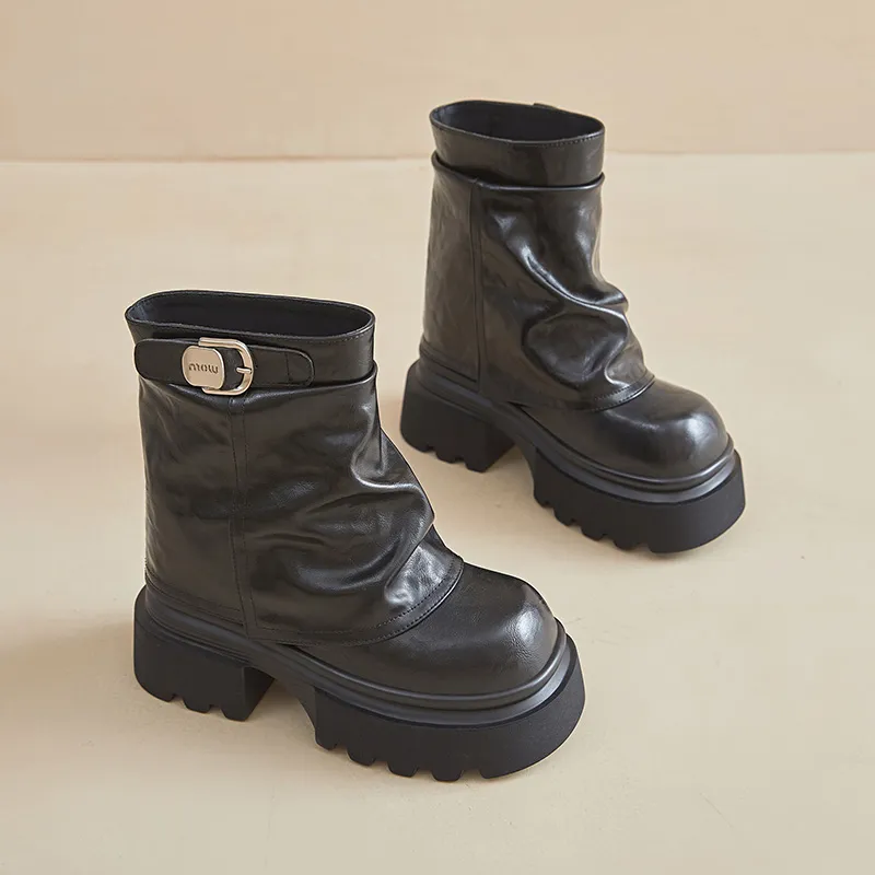 Egger bird Ankle Boots Women's Brown-5