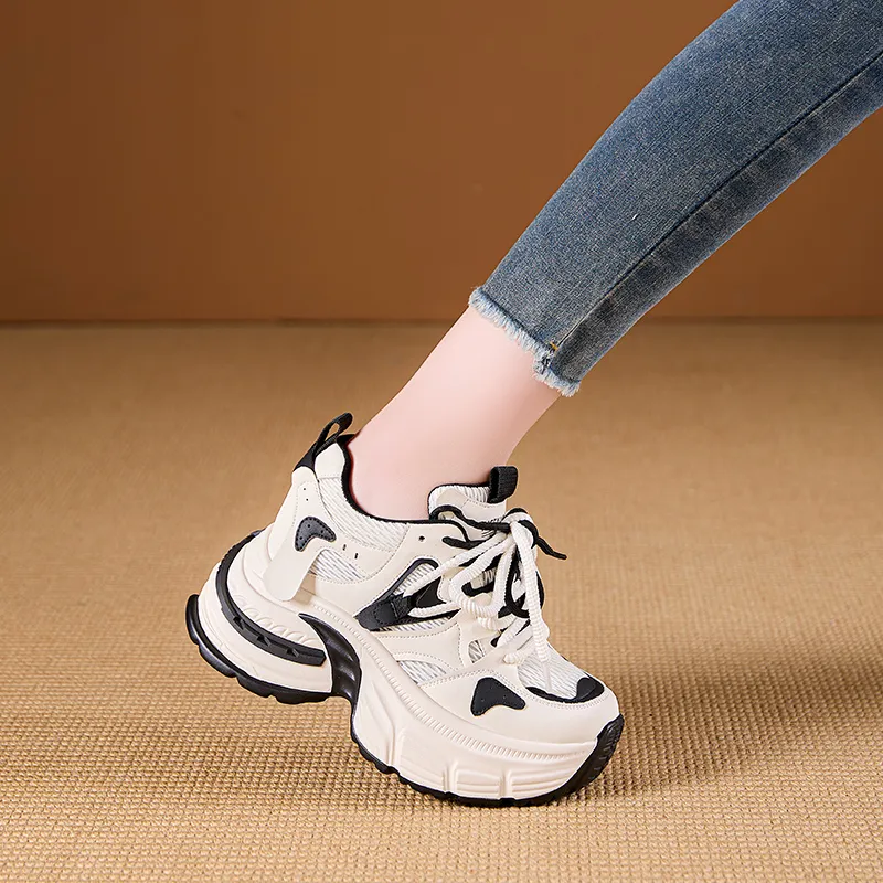 Egger Bird Lightweight Low Top Chunky Sneakers Women's-5