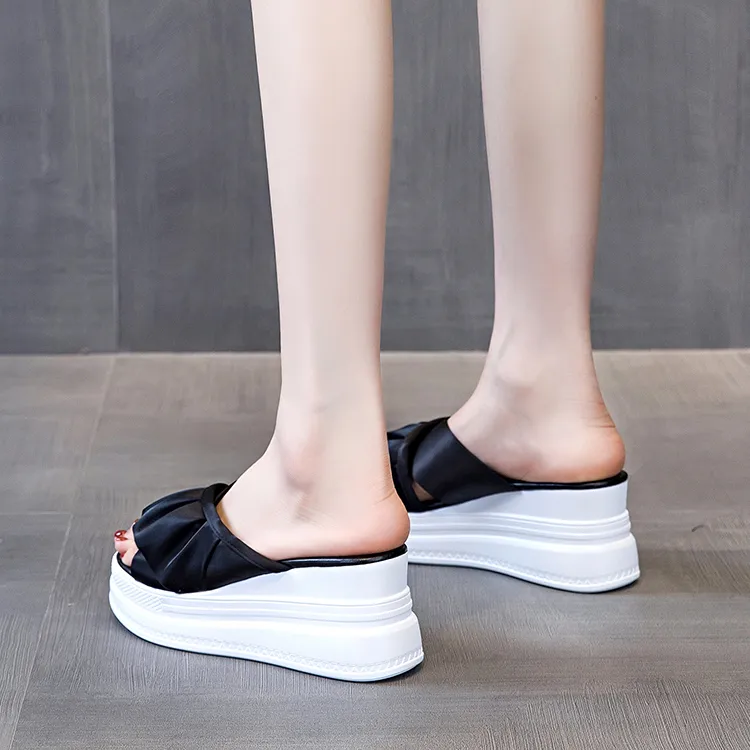 Egger Bird Slide Slippers 8cm Women's-7