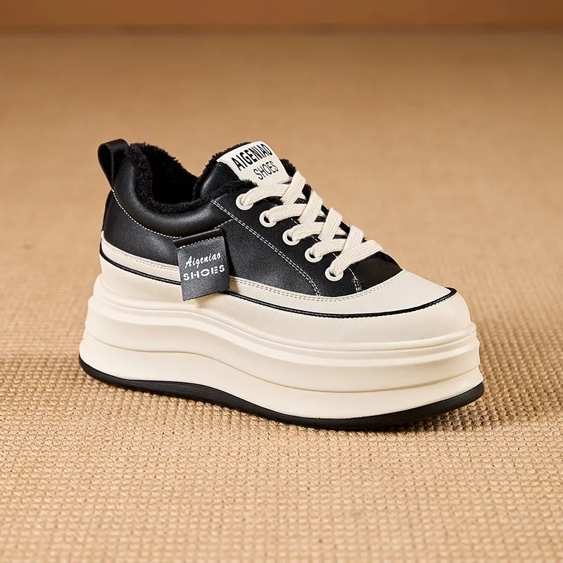 Egger Bird Lightweight Height Increasing Low-Top Casual Shoes Women's-3