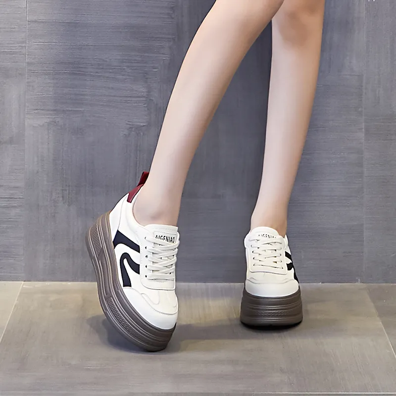 Egger Bird Height Increasing Low-Top Casual Shoes Women's-10