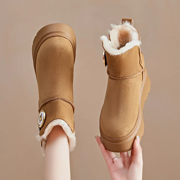Egger Bird Short Snow Boots 8.5cm Women's-2
