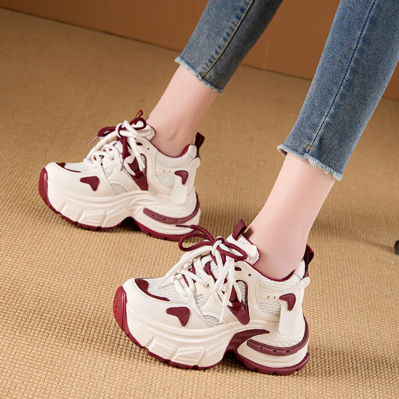 Egger Bird Lightweight Low Top Chunky Sneakers Women's-10