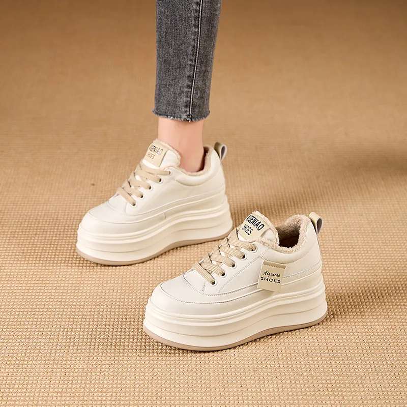 Egger Bird Lightweight Height Increasing Low-Top Casual Shoes Women's-10