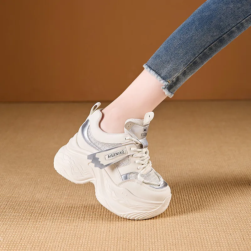 Egger Bird Low Top Chunky Sneakers Women's-5