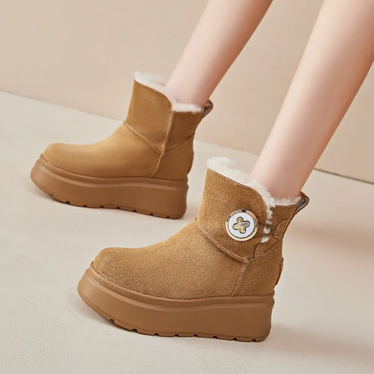 Egger Bird Short Snow Boots 8.5cm Women's-1