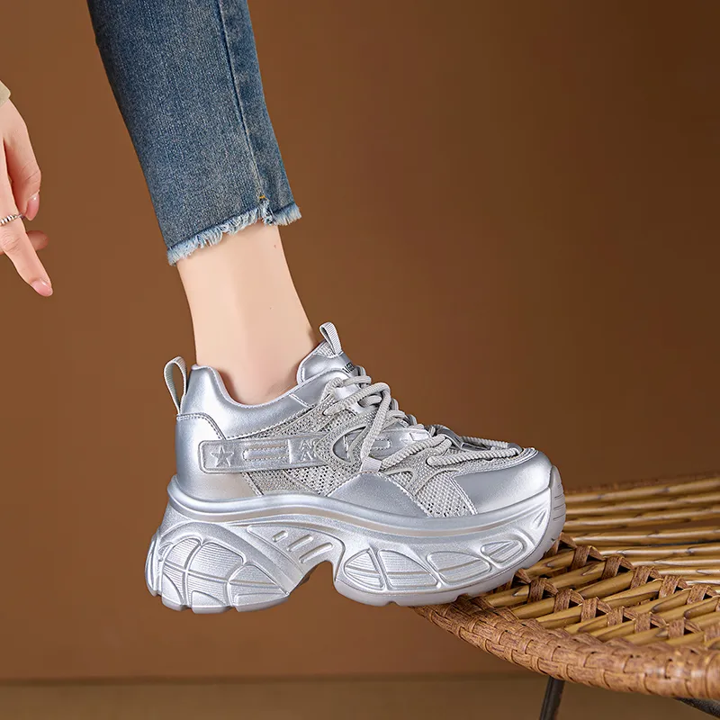 Egger Bird Low Top Chunky Sneakers Women's-6