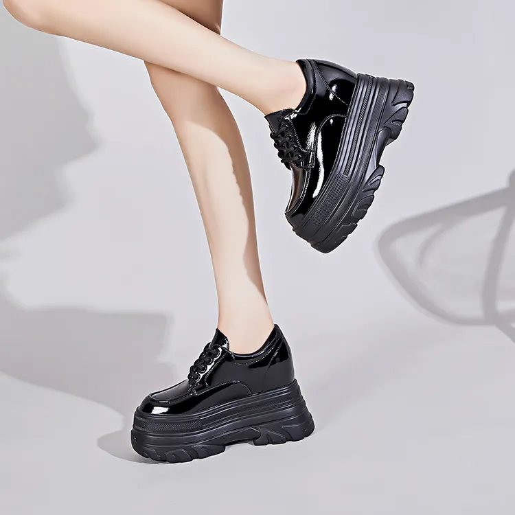 Egger Bird Casual Single Shoes 7cm Women's Black-4