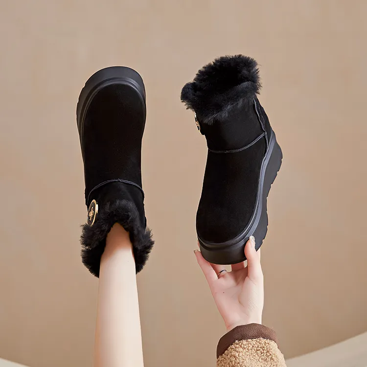 Egger Bird Short Snow Boots 8.5cm Women's-7