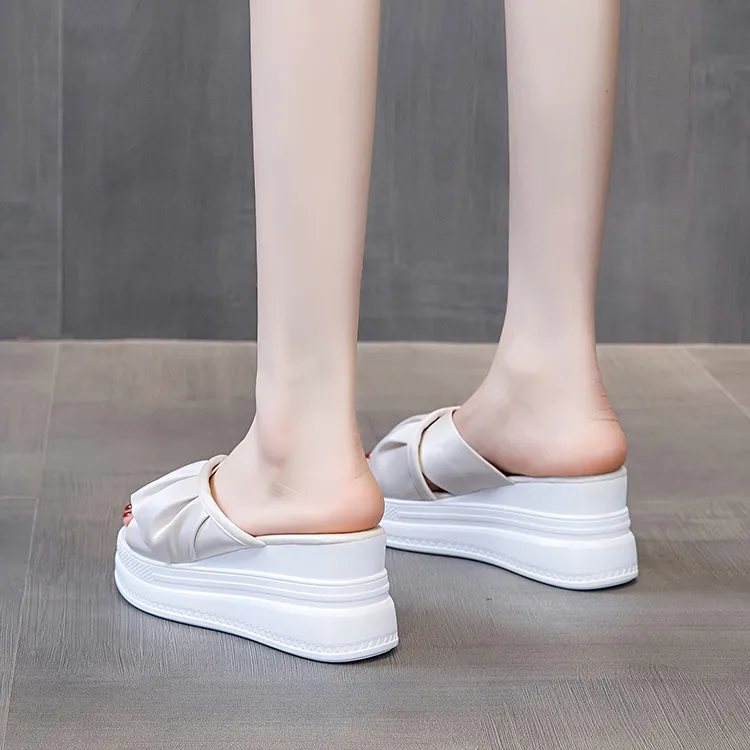 Egger Bird Slide Slippers 8cm Women's-2