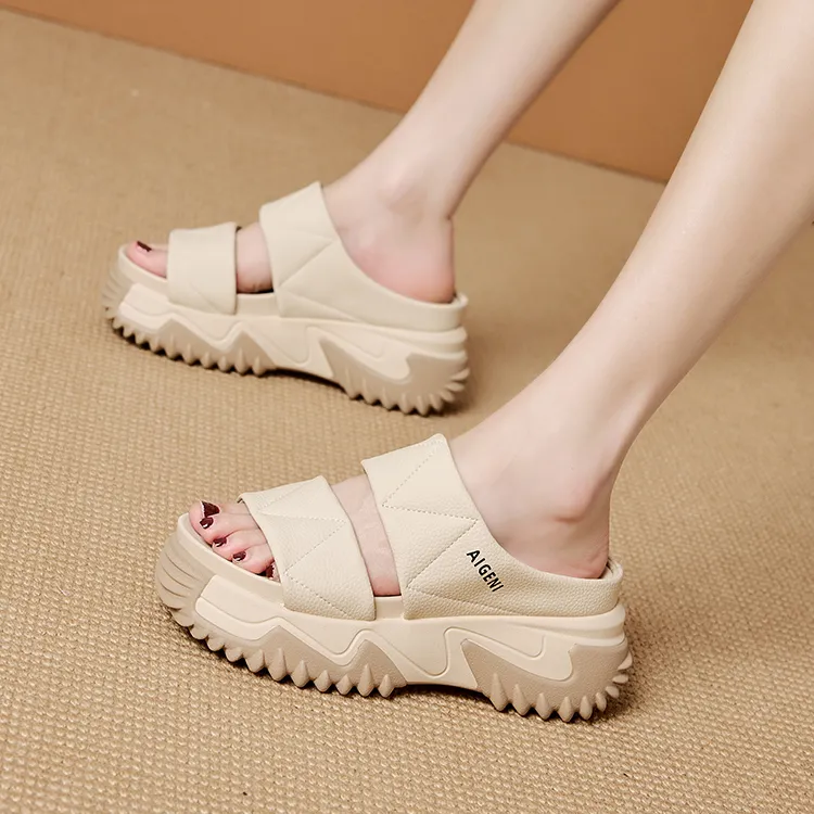 Egger Bird Stitching Abrasion Resistant Quick Dry Slide Slippers Women's-1