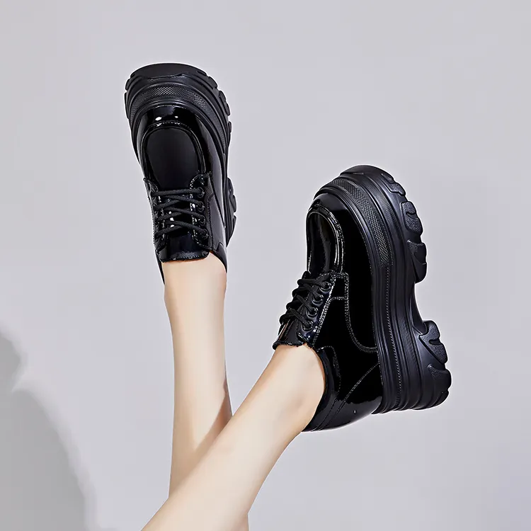 Egger Bird Casual Single Shoes 7cm Women's Black-3