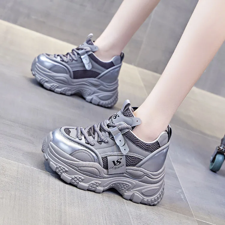 Egger Bird Wear-resistant And Lightweight Low-Top Chunky Sneakers Women's-7