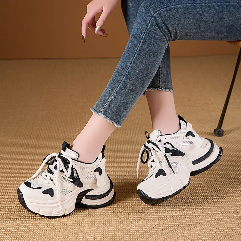 Egger Bird Lightweight Low Top Chunky Sneakers Women's-7