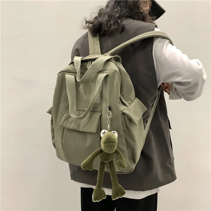 BALANG Nylon Backpack With Removable Straps Regular Unisex Multicolor-6