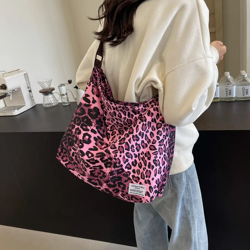 BALANG Fabric Shoulder Bag Regular Women's Coffee/Fuchsia-5