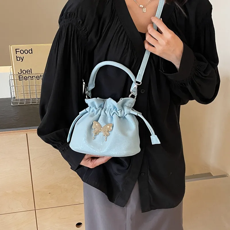 BALANG PU Shoulder Bag Regular Women's Black/Pink/White/Blue/Green-18
