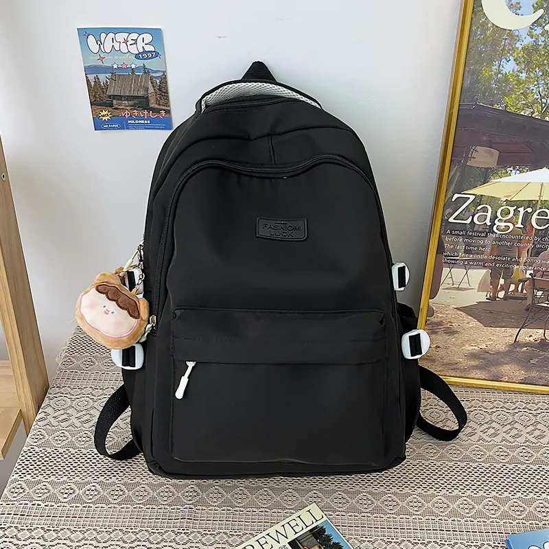BALANG Nylon Backpack Unisex Purple/Blue/Black/Yellow/White-8