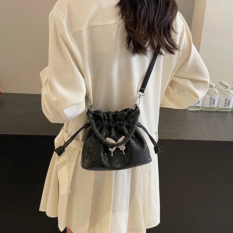 BALANG PU Shoulder Bag Regular Women's Black/Pink/White/Blue/Green-3