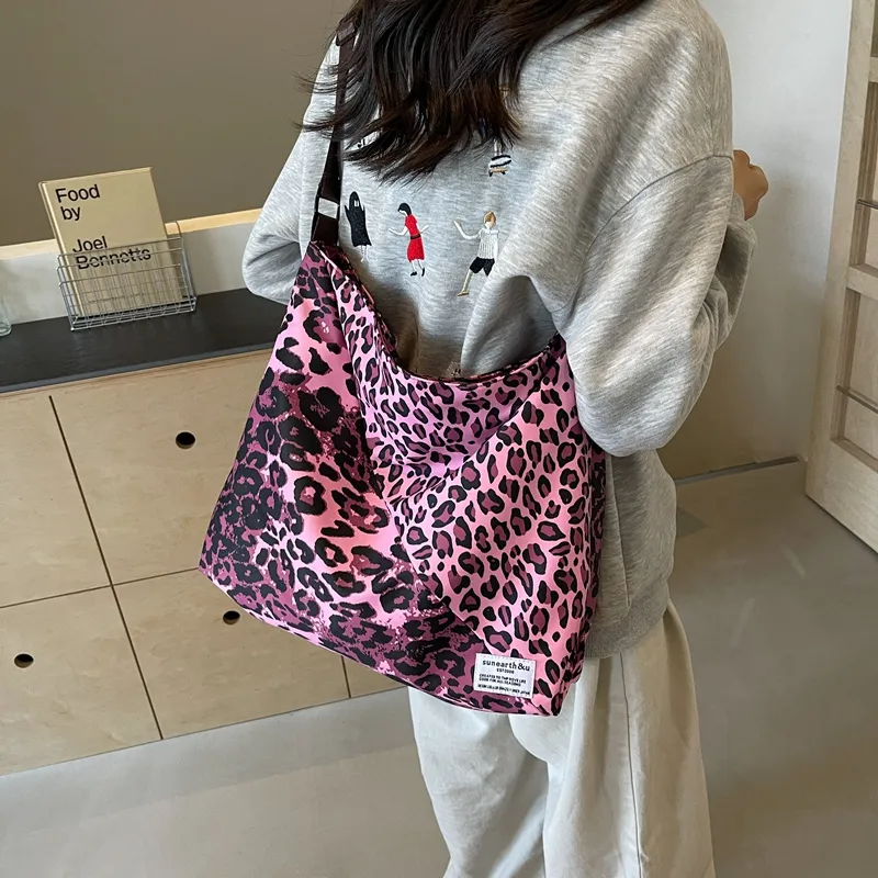 BALANG Fabric Shoulder Bag Regular Women's Coffee/Fuchsia-7