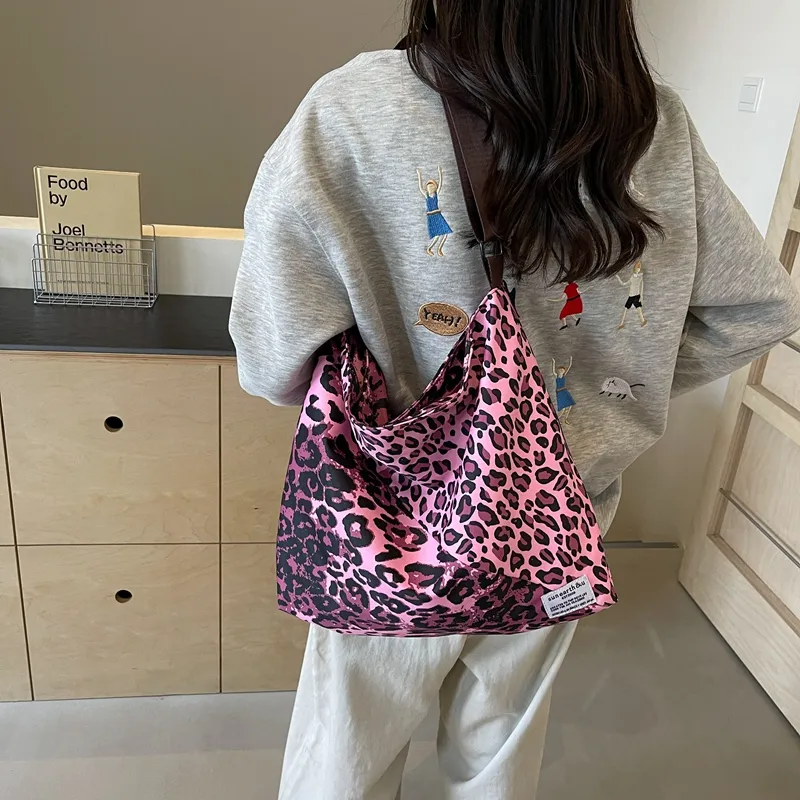 BALANG Fabric Shoulder Bag Regular Women's Coffee/Fuchsia-6