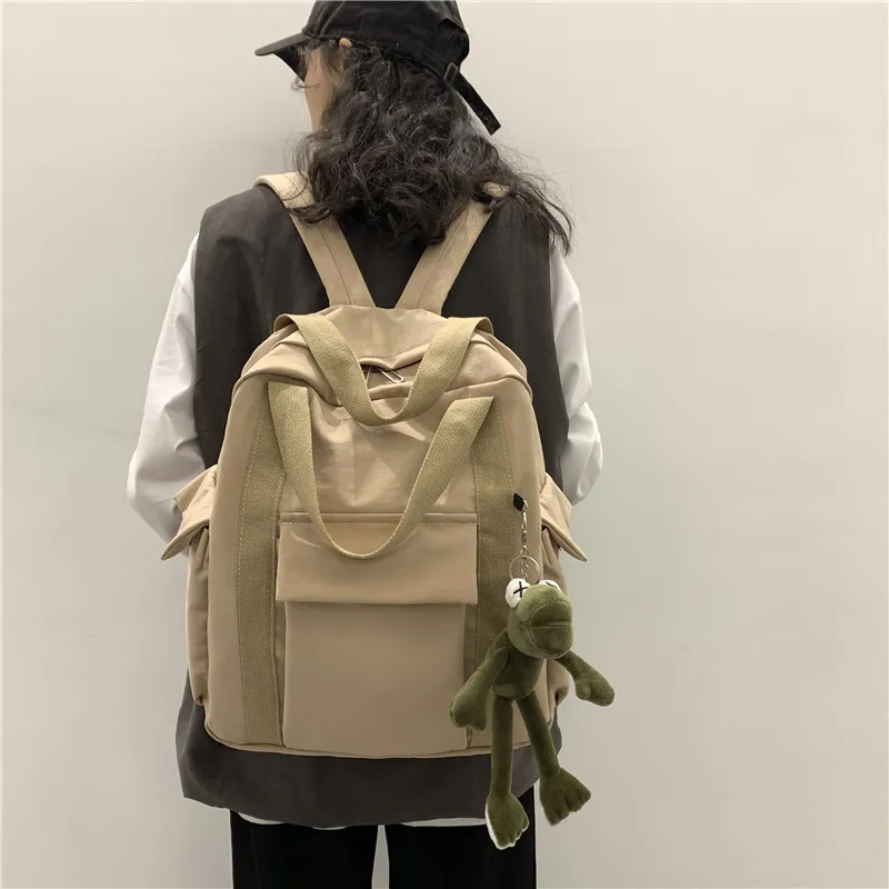 BALANG Nylon Backpack With Removable Straps Regular Unisex Multicolor-3
