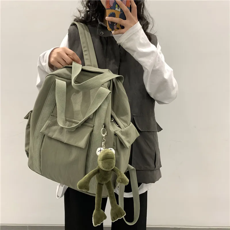 BALANG Nylon Backpack With Removable Straps Regular Unisex Multicolor-8