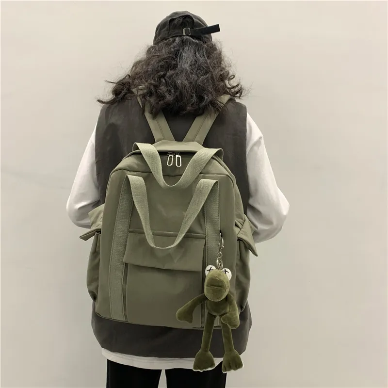 BALANG Nylon Backpack With Removable Straps Regular Unisex Multicolor-9