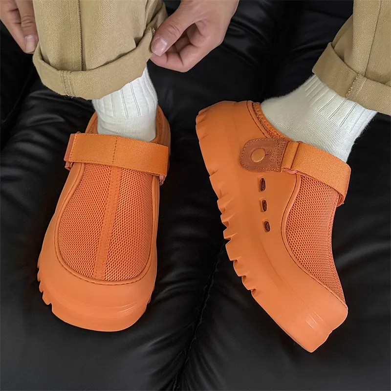 N6K8 Slip Resistant Closed Toe Slippers Unisex-3