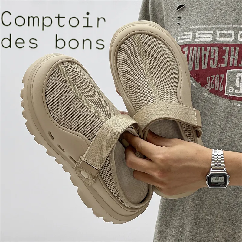 N6K8 Slip Resistant Closed Toe Slippers Unisex-7