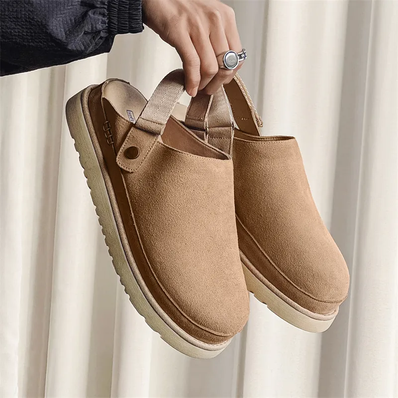N6K8 Slip Resistant Closed Toe Slippers Unisex-11