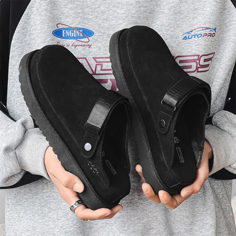 N6K8 Slip Resistant Closed Toe Slippers Unisex-2