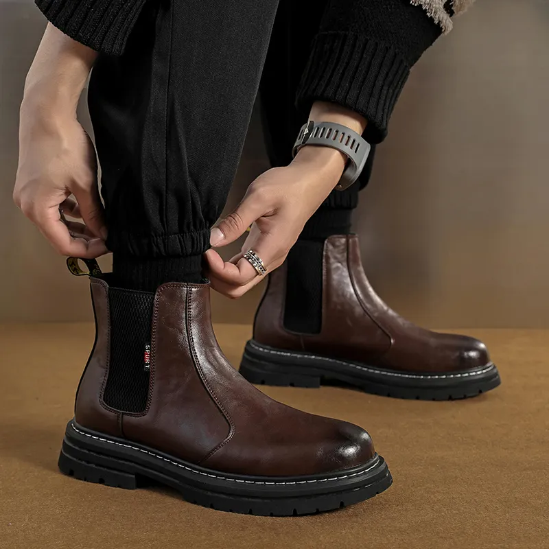 Cachiotti Crew Chelsea Boots Men's-8