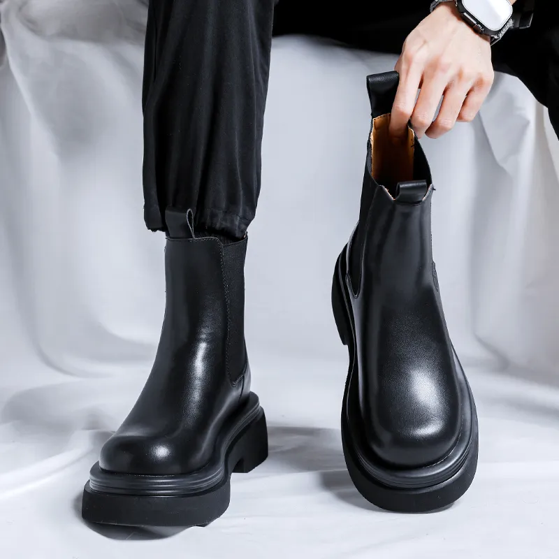 Cachiotti Knee High Chelsea Boots Men's-5