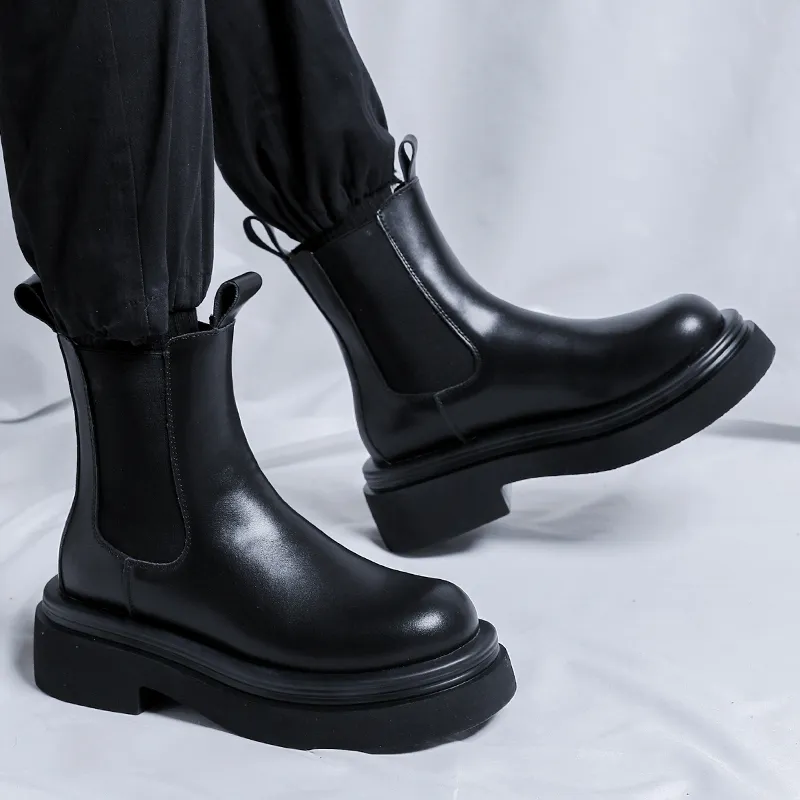 Cachiotti Knee High Chelsea Boots Men's-14