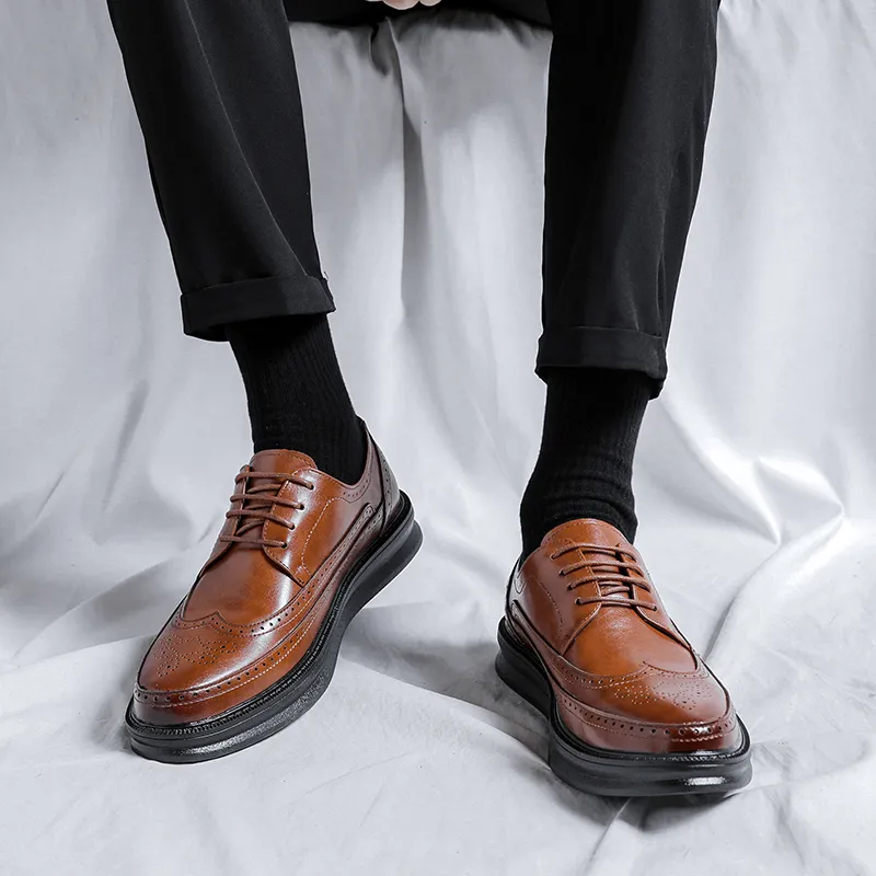 Cachiotti Dress Shoes Men Low Top Black/Light Brown/White/Gray/Glossy Leather-11