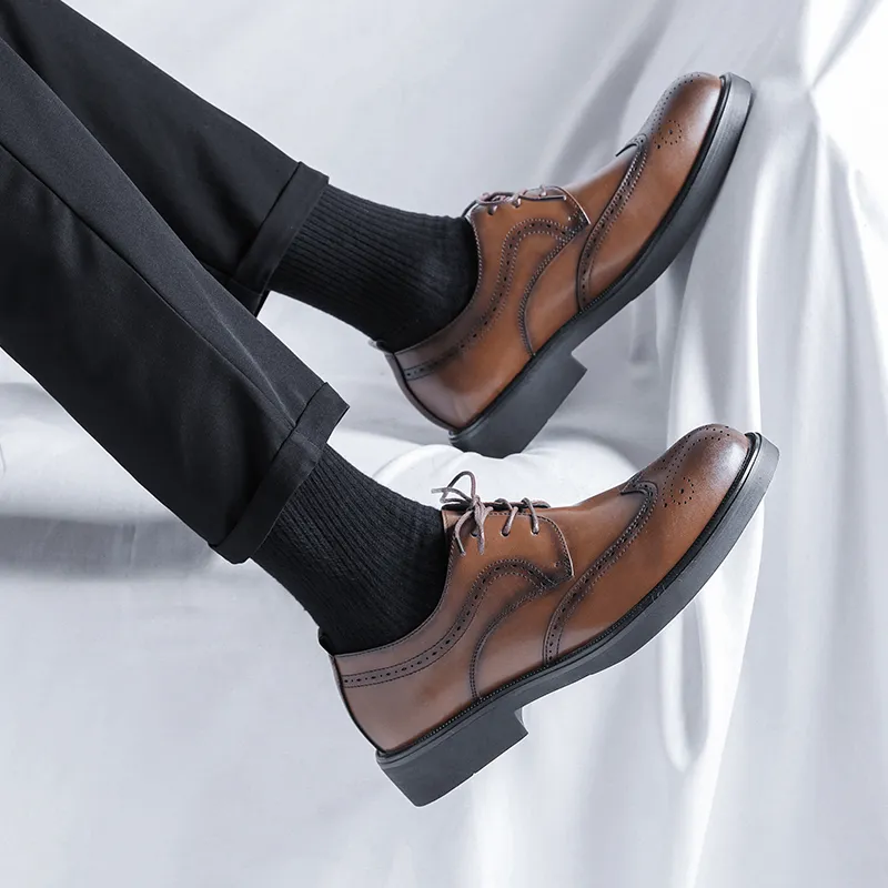 Cachiotti Dress Shoes Men Low Top Brown/Black-13
